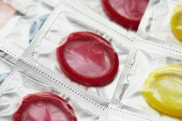 Preservativos para protexer contra o virus do papiloma humano